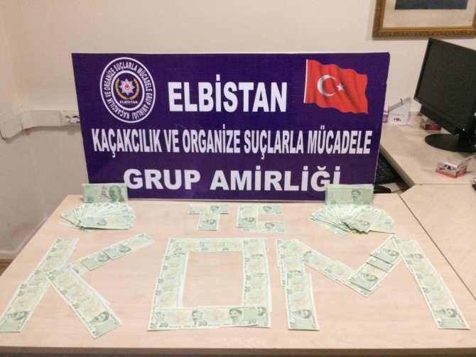 Kahramanmaraş’ta sahte banknotlar ele geçirildi