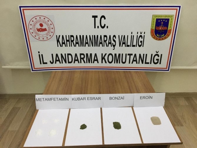 Kahramanmaraş’ta Jandarma 34 kişiyi göz altına aldı