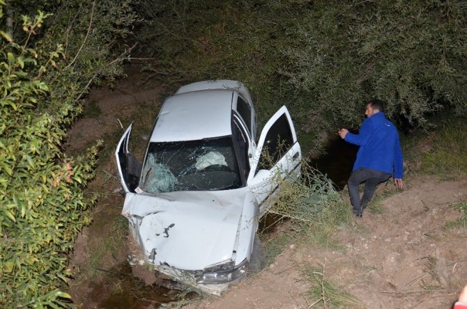 Sürücüsünün kalp krizi geçirdiği otomobil sulama kanalına girdi: 1 ölü, 3 yaralı