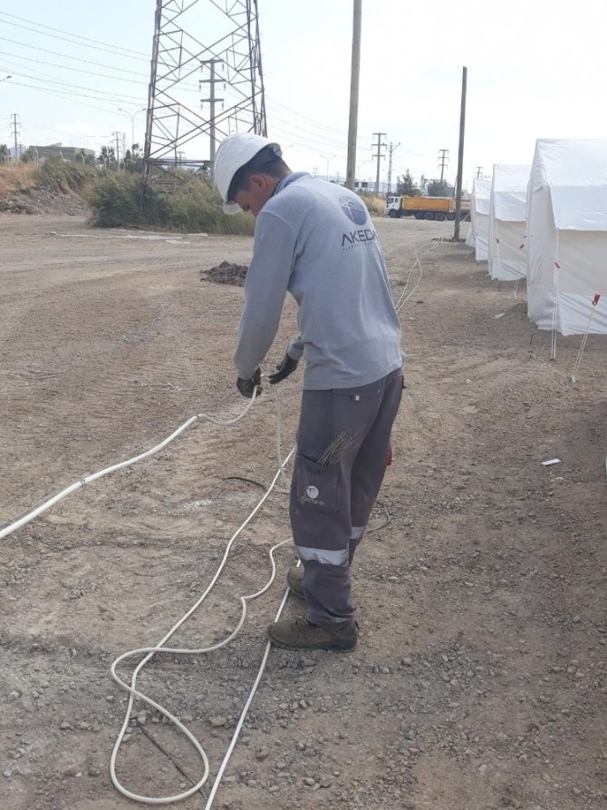 Kahramanmaraş Akedaş ulusal deprem tatbikatına hazır