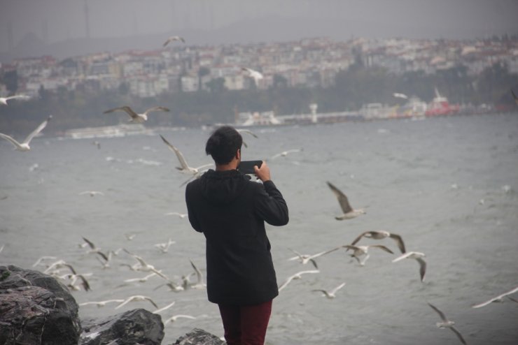 İstanbul’da gökkuşağı sürprizi