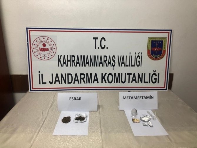 Kahramanmaraş’ta uyuşturucuya 4 gözaltı