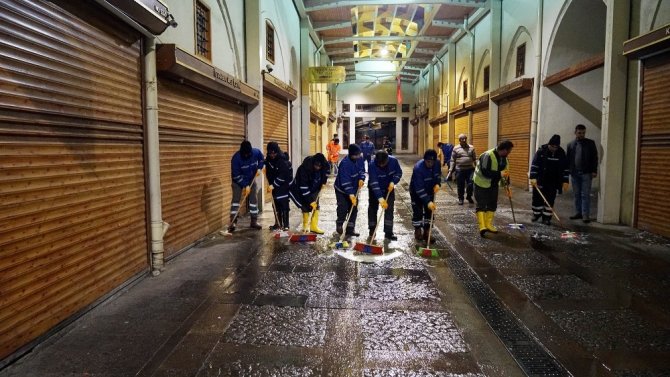 Kahramanmaraş’ta her yer dezenfekte ediliyor