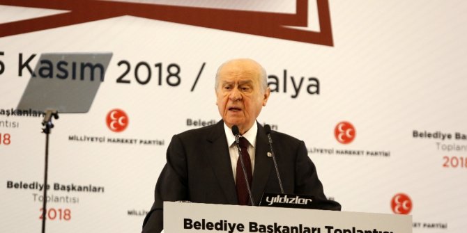 Bahçeli CHP ve onların ittifakına tepki gösterdi